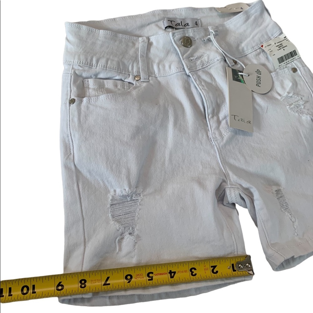 Tala White Short Pants Size 4 — image 8 of 8